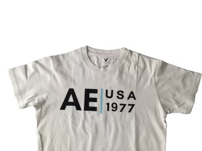 American Eagle White T-Shirt (FO-MT-008)