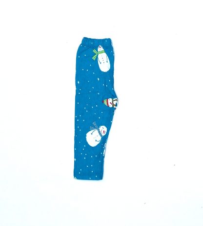 Girl's Snowman Cotton tights is made up