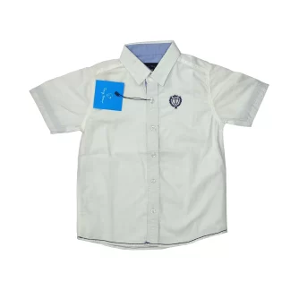 4 to 10 Years Boy's Grey Plain Shirt (FO-BST-005)