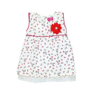 Months GIRLS Summer & Spring Frock Pink & Red (FO-GTP-006)