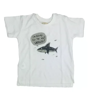 9m-3y white T-shirts ( FO-BT-026-F ) for boys for sale online in pakistan from factoryputlet.pk