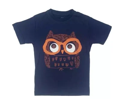 Navy Blue T-shirt for Boys ( FO-BT-039-F ) for sale online in Pakistan from factoryoutlet.pk